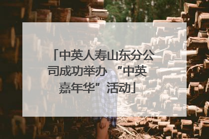 中英人寿山东分公司成功举办 “中英嘉年华”活动