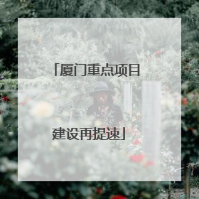 厦门重点项目建设再提速