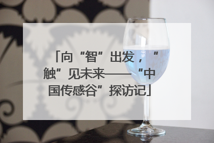 向“智”出发，“触”见未来——“中国传感谷”探访记