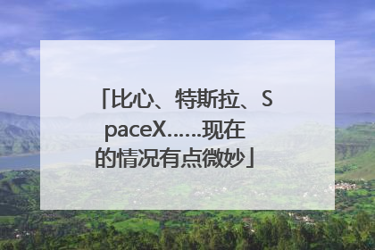 比心、特斯拉、SpaceX……现在的情况有点微妙