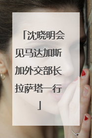 沈晓明会见马达加斯加外交部长拉萨塔一行