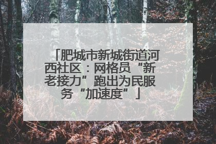 肥城市新城街道河西社区：网格员“新老接力”跑出为民服务“加速度”