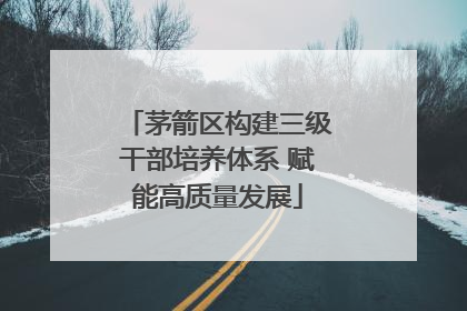 茅箭区构建三级干部培养体系 赋能高质量发展