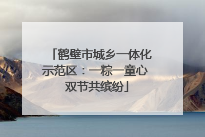 鹤壁市城乡一体化示范区：一粽一童心 双节共缤纷