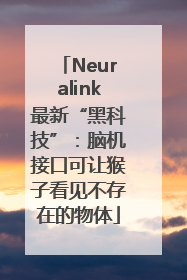 Neuralink最新“黑科技”：脑机接口可让猴子看见不存在的物体